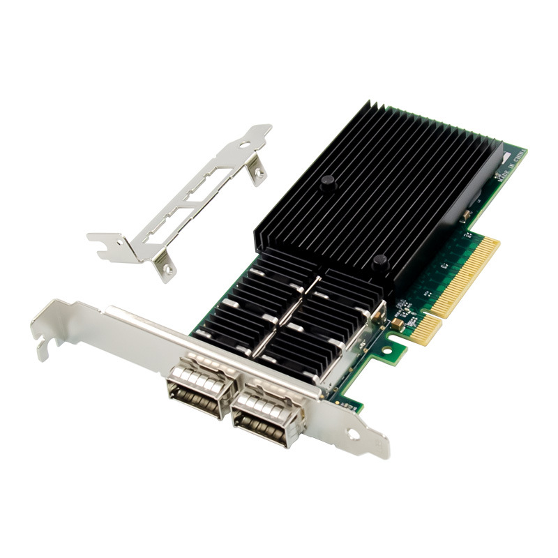 PCI-E 8X 2 Ʈ PCIE X8 10G  SFP pcie Lan ī..